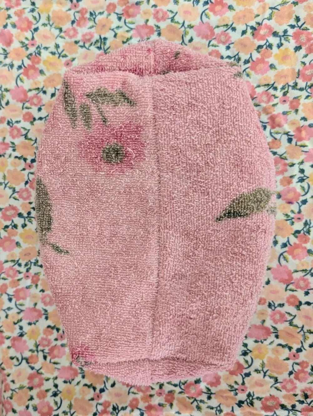 Upcycled Vintage Towel Bag
